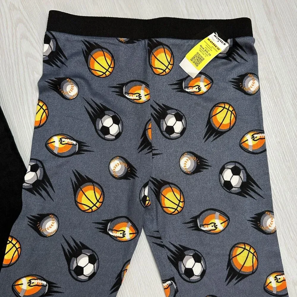 3 Pieces Cuddle Dud's Boy's Pajama Pants Size 8-12